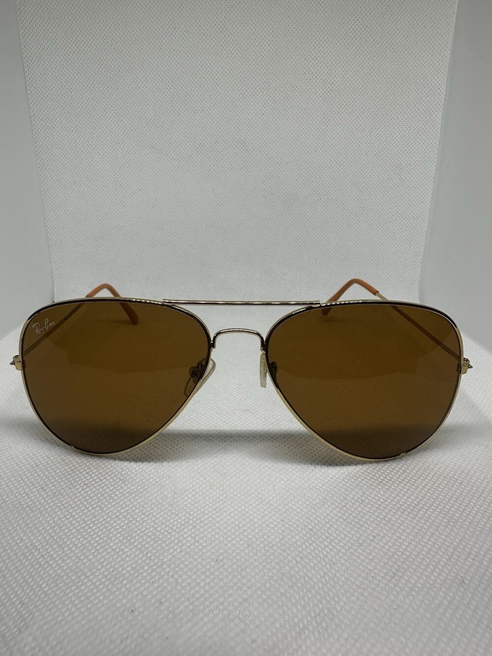 Ray-Ban RB3026 RB 3026 Aviator Large Metal Eyeglasses Frames Gold 62-14-140